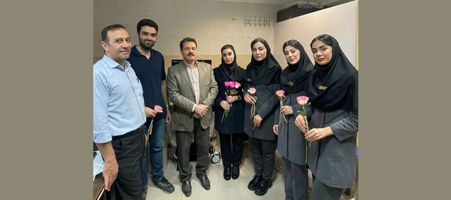 بزرگداشت روز رادیولوژی در درمانگاه آذربایجان